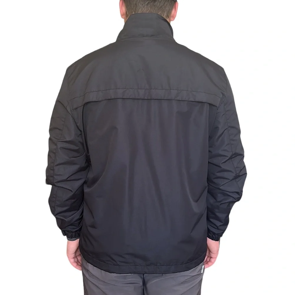 MICHAEL Michael Kors Men's Black Windbreaker Golf Jacket XL